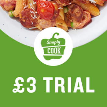 SimplyCook - Try 4 meals for just £3 today